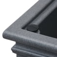 thumbnail image 6 of Algreen Covington 16" Self-Watering Planter Cube - Warm Grey Resin, 6 of 8