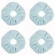 thumbnail image 1 of Paquete de 4 coleteros de microfibra para secar el cabello, fibra de toalla, para cabello rizado, para cama, piscina, ducha, deformación, 1 of 5