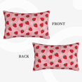 thumbnail image 4 of Kdxio Cotton Pillow Cases 16"x24" Pillowcases,Soft and Breathable Bedroom Pillow Cases-Strawberry, 4 of 8