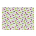 thumbnail image 1 of Ice Cream Cutting Board, Popsicles in Cartoon Style Scattered on Polka Dot Background Yummy Fresh Frosting, Decorative Tempered Glass Cutting and Serving Board, Large Size, Multicolor, by Ambesonne, 1 of 1