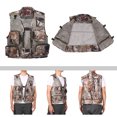thumbnail image 2 of Fishing Photography Vest Summer Multi Pockets Mesh Jackets Quick Dry Waistcoat, 2 of 8