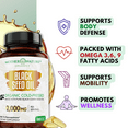 thumbnail image 4 of Mother Nature Organics Black Seed Oil Capsules 2000mg – 180 Softgels | Supports Heart, Immune & Digestive Health | Promotes Hair & Nail Strength, 4 of 11