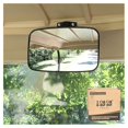 thumbnail image 2 of 10L0L Universal Adjustable Golf Cart Convex Rear View Mirror for EZGO, Yamaha, Club Car, 2 of 4