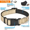 thumbnail image 3 of Set de collar y correa para perros Ladoogo de nailon reflectante para perros, 3 of 7