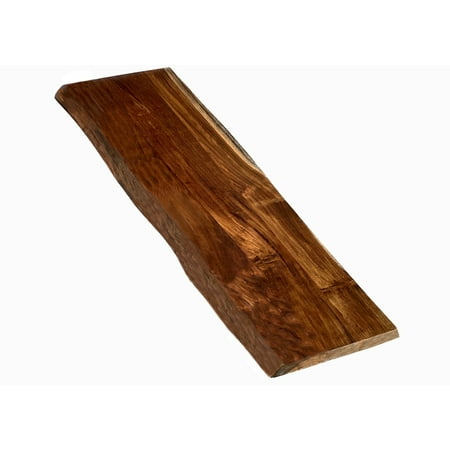 

Mountain Woods Brown Hand Crafted LIVE EDGE Acacia Cutting Board/Serving Tray - 27 (Maximum 5 Per Order Please.)