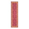 thumbnail image 3 of Unique Loom Medina Collection Area Rug - Hijaz (2' 2" x 7' 10" Runner Berry Pink/Green), 3 of 7