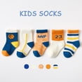 thumbnail image 1 of Calcetines para niños, primavera, otoño, invierno, calcetines de bebé de algodón peinado con dibujos animados para hombres y mujeres, 1 of 3