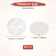 thumbnail image 3 of Botones de Concha Natural Uxcell [50pcs] - Botones de Costura de Madreperla de 15mm 2 Agujeros para Costura de Camisas y Decoración de Manualidades DIY - [Blanco], 3 of 6