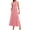 Pink, variant on PRETTYGARDEN Summer Maxi Dresses for Women Sleeveless A Line Flowy Long Casual Sundress Wedding Guest Fashion Clothing