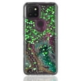 thumbnail image 4 of T-Mobile REVVL 4 Case, Rosebono Hybrid Bling Glitter Sparkle Epoxy Graphic Marble Colorful Silicone Skin Cover Armor Case for T-Mobile REVVL 4 (Green), 4 of 5