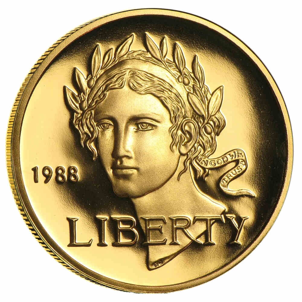 U.S. Mint Gold $5 Commemorative Coins BU/Proof (Random Year)