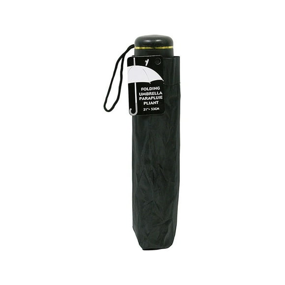 21" Foldable Umbrella Color Black Packing 12's/Box
