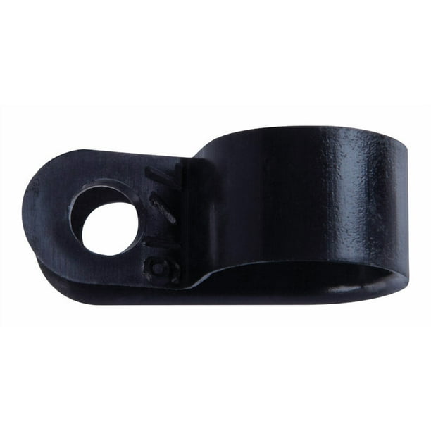Abrazadera para cables Jandorf Nylon, paquete de 4 7/16 pulgadas D Negro