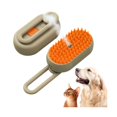 thumbnail image 1 of HAYAN 3 in 1 Pet Steam Grooming Brush, 2025 New Pet Spray Hair Removal Comb Cats and Dogs, Cat Brush with Steam for Long and Short Hair Cats and Dogs Grooming Supplies (Brown 1), 1 of 1