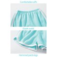 thumbnail image 3 of HAOTAGS Toddler Girls Summer Tank Top Shorts Set Printed Sleeveless Blouse Top Sky Blue Size 6M, 3 of 5