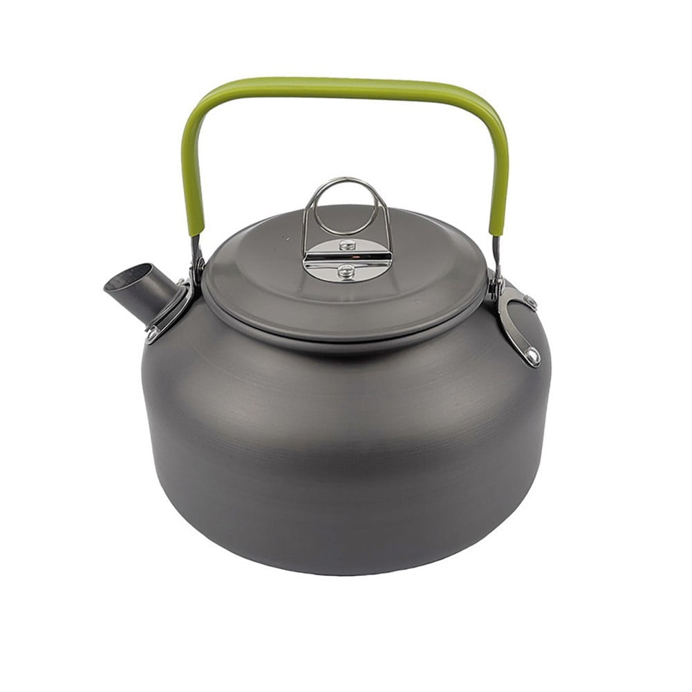 1.1L Kettle Picnic Camping Cookware Teapot Water Coffee Pot Aluminum Outdoor BR 
