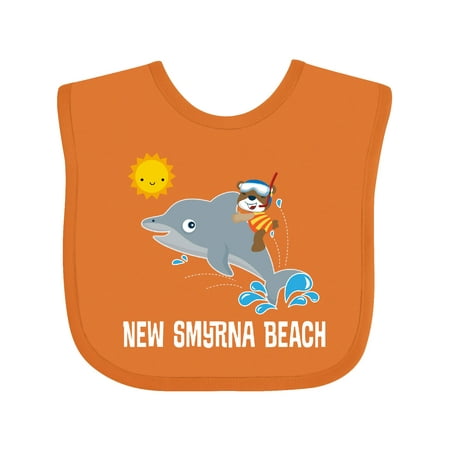 

Inktastic New Smyrna Beach Florida Gift Baby Boy or Baby Girl Bib