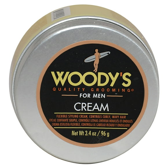 Crème Coiffante Flexible Woodys pour Hommes - 3,4 oz Crème Coiffante