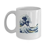 Ocean Coffee Mug - Sea Wave - Anime Lovers Gifts - 11 Oz Ceramic Cup