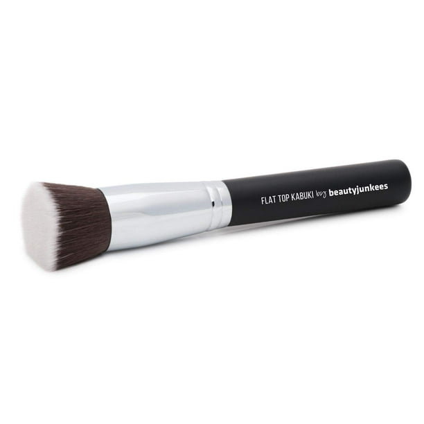 Beauty Junkees Flat Top Kabuki Foundation Makeup Brush with Dense