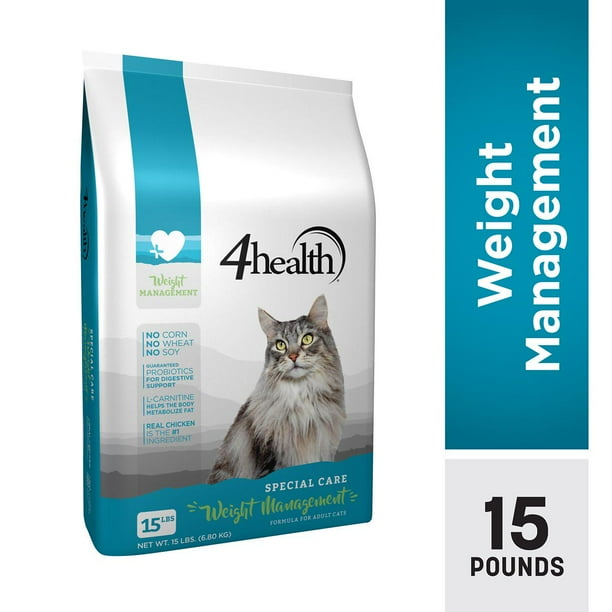 4health-special-care-adult-weight-management-grain-free-chicken-formula-dry-cat-food-15-lb-bag