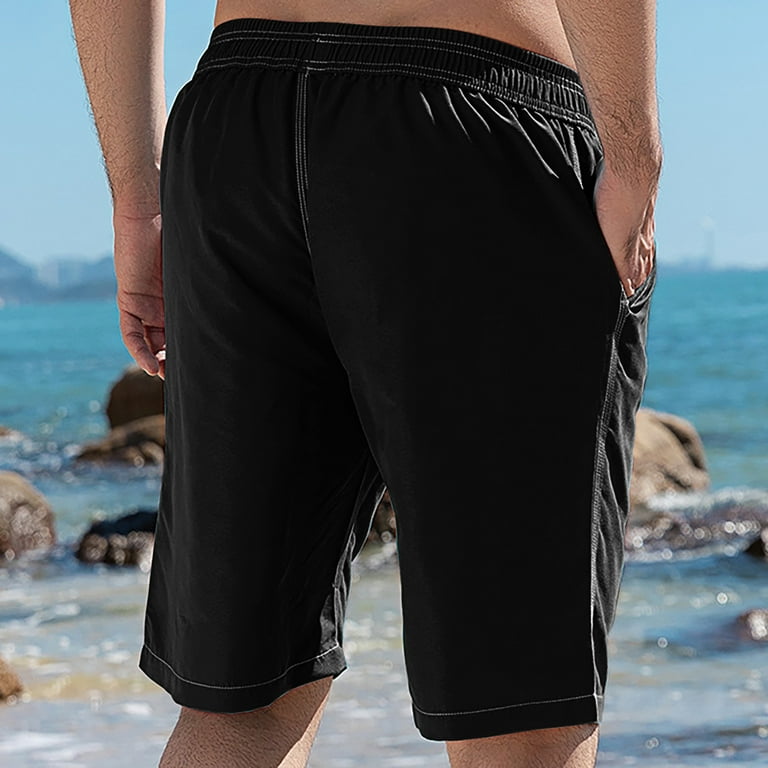 Pzocapte Indpendece Day Mens Swimming Trunks Gym Party Pants Swim Trunks for Men Solid Color with Compression Liner Regular Fit Adjustable Drawstring Nylon Mens Swim Trunks with Zipper Pocket Walmart....