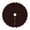 Dark Brown, variant on Aximioll Christmas Tree Skirt 48.03 in, Dark Brown Scalloped Plush Fabric Base with Tied Closures, Seasonal Living Room Floor Mat for Holiday Tree Displays