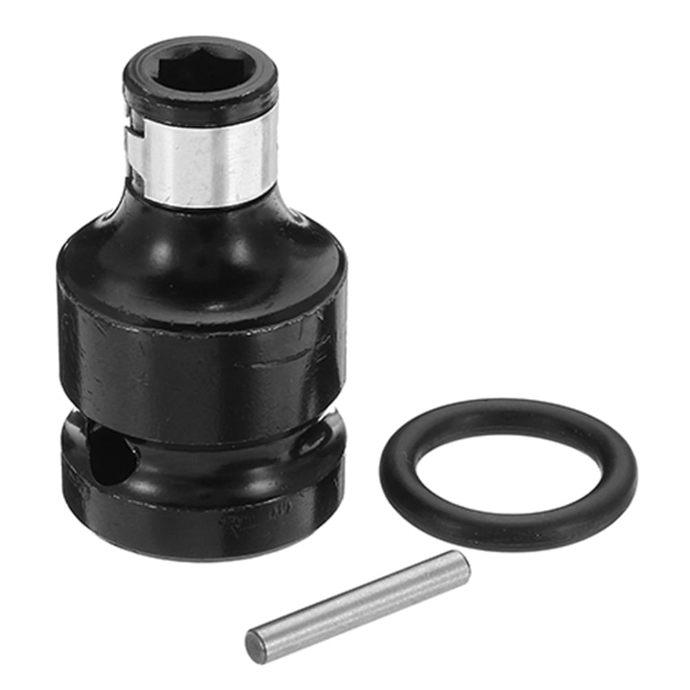 Deror 10Pcs Socket Adapter for 1/2in Square Head to 1/4in Hex Shank Conversion Connector Deror 10Pcs Socket Adapter for 1/2in Square Head to 1/4in Hex Shank Conversion Connector