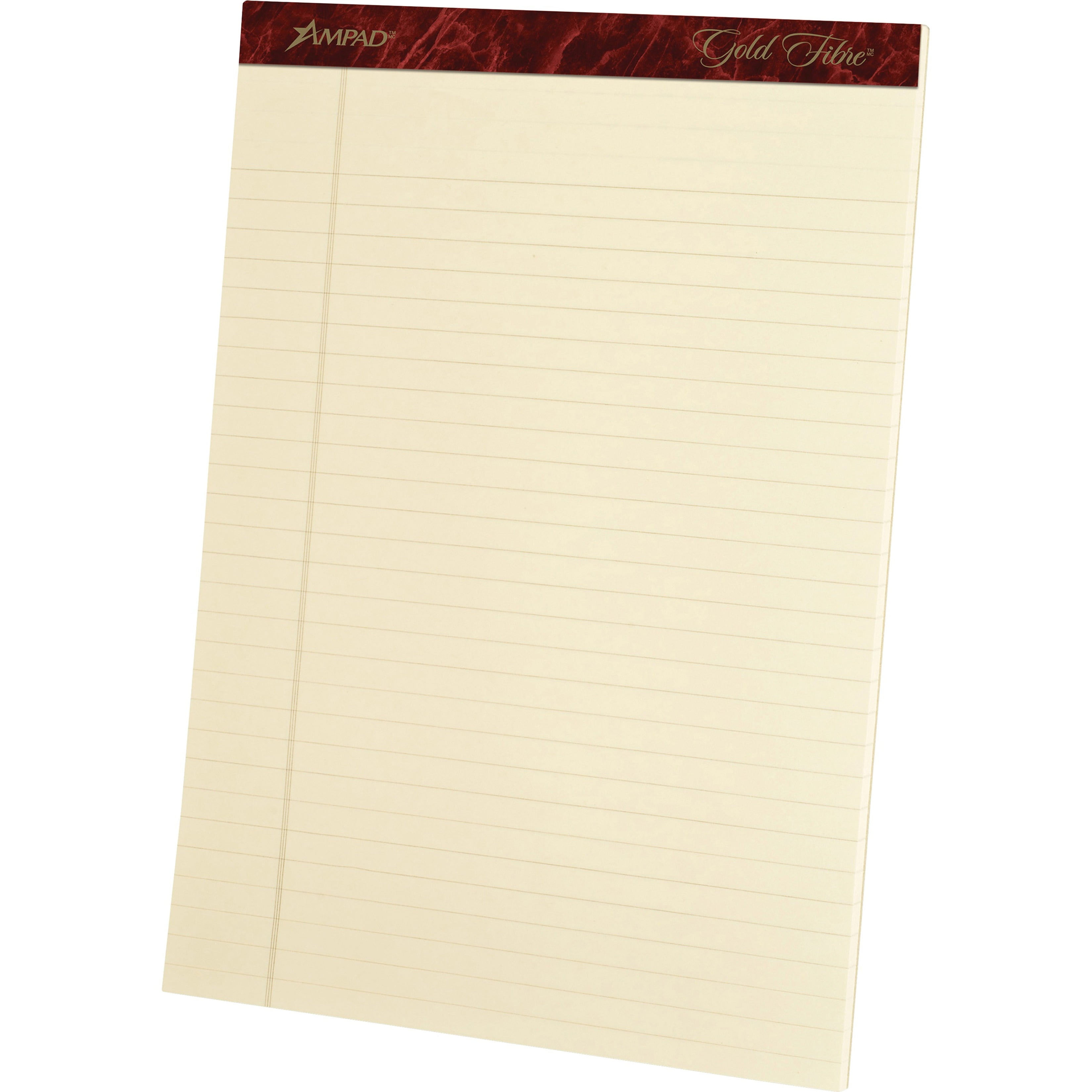 Ampad Gold Fibre Legal Rule Retro Writing Pads - 50 Sheets - Wire Bound - 0.34 Ampad Gold Fibre Legal Rule Retro Writing Pads - 50 Sheets - Wire Bound - 0.34