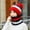 Red, variant on SBYOJLPB Hats for Women Women'S Winter Thicker Knitted Warm Cap Ruff Hat Two-Piece Set
