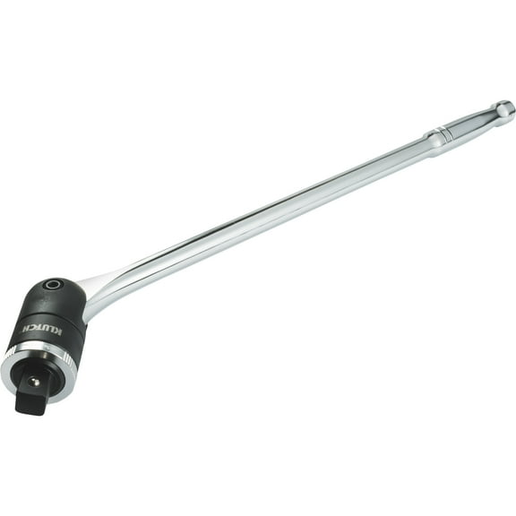 Klutch 24in. Ratcheting Breaker Bar, 3/4in. Drive, Flex Head