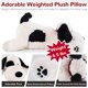thumbnail image 2 of Peluche pesado, perro meowtastic negro y blanco, 2 kg, 2 of 7