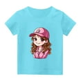 thumbnail image 7 of Children'S Clothing T-Shirt Kids Clothes Boys Girls Summer Cartoon Tops Short Sleeve Clothes Cotton Baby Clothing, 7 of 7