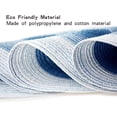 thumbnail image 3 of Juego de Mesa de Comedor YONGSHENG 6 Manteles Individuales Redondos Azul Pavo Real, 3 of 5