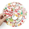 thumbnail image 4 of Christmas Stickers Self-Adhesive Christmas Tree Santa Reindeer Labels for Xmas DIY Gifts Craft Christmas Decorations Party Supplies Gift Box Tags 50PCS, 4 of 9