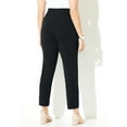 thumbnail image 2 of Catherines Women's Plus Size Crepe Knit Pull-On Pant, 2 of 3