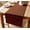 Brown, variant on Cotton Twill Table Runner by Vargottam Handcrafted Florals Design 14 Wide Washable Table Runner for Kitchen, Living Room & Events 60" inch Long