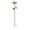 Brown, variant on Metal Flower Garden Stake Bee Watering Station Outdoor Bird Bath Butterfly Water Feeder with Stake for Garden Pollinators Birds Yard Patio Decor