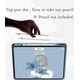 thumbnail image 3 of iPad 10th Generation 2022 Keyboard Case with Mouse Cute Round Keys Detachable Bluetooth Keyboard Slim Smart Cover with Pencil Holder (Blue), 3 of 4