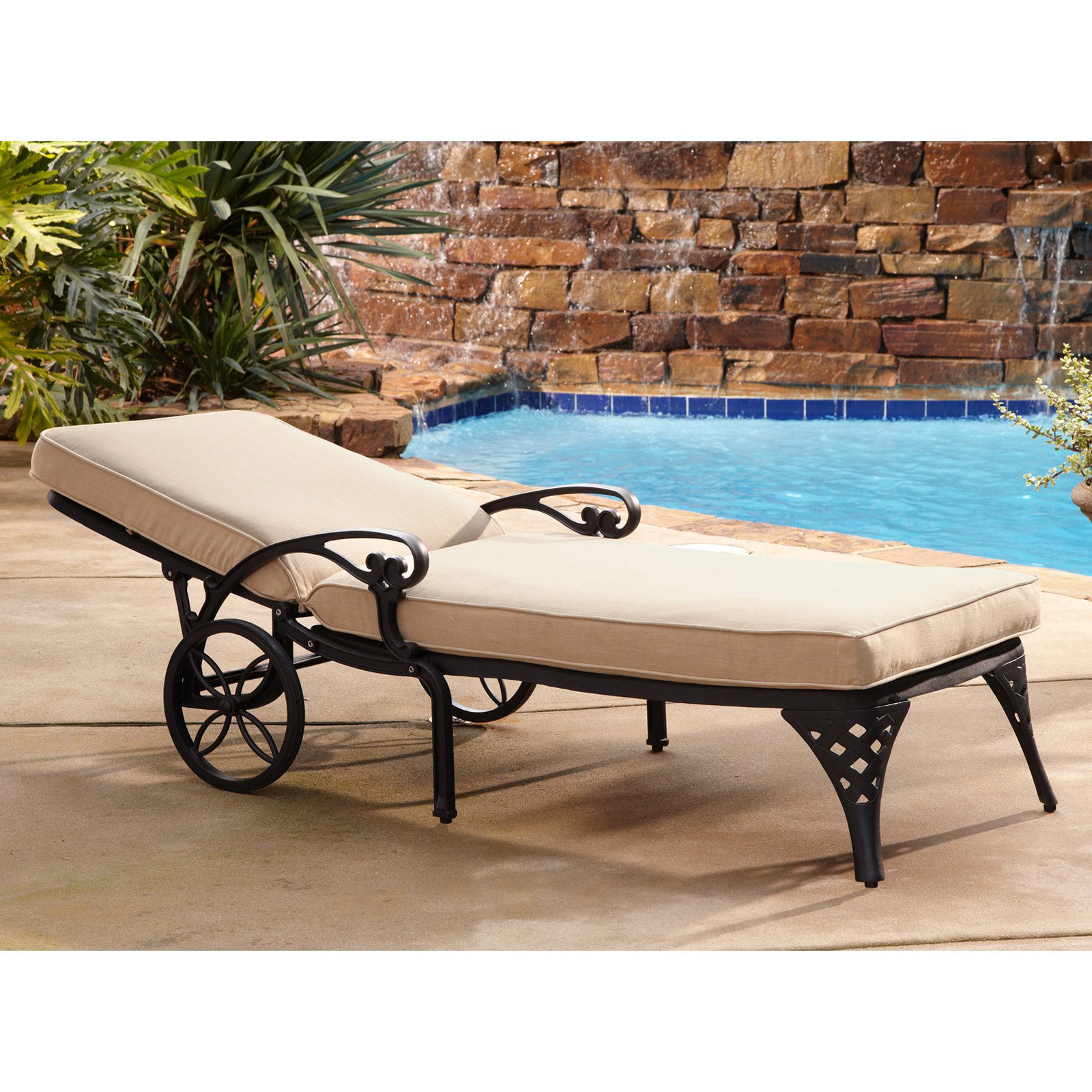 Home Styles Biscayne Outdoor Chaise Lounge Chair - image 3 of 5