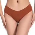 thumbnail image 2 of yunLCZ Women's Cotton Underwear High Waist Womens High Waisted Bikini Underwear Smooth Hipster Underwear Breathable Ladies Stretch Cool Underwear for Women, 2 of 4