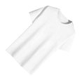 thumbnail image 2 of Camiseta de manga corta para hombre con cuello redondo y estampado de letras holgada informal de verano, 2 of 8