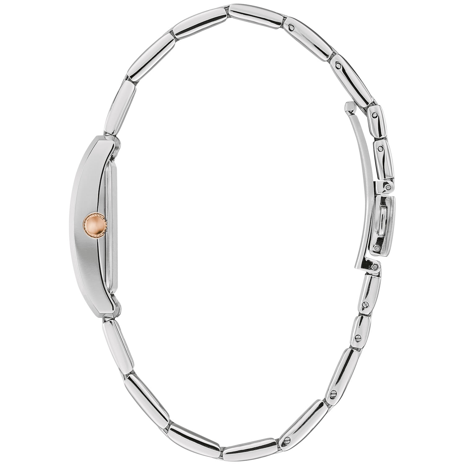 Caravelle by Bulova Women's Two-Tone Rose Gold Bracelet Watch