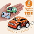 thumbnail image 2 of Randomly 10Pcs Mini Pull Back Cars, Push and Go Car Toy, Pull Back Racing Vehicles, Friction-powered Racing Cars, Birthday Gifts for Children Aged 2~5, 2 of 7
