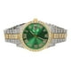 thumbnail image 1 of KAKOWELY Reloj de pulsera con diseño de incrustaciones de diamantes para hombre, adorno decorativo para reloj de pulsera., 1 of 4