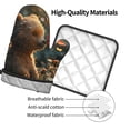 thumbnail image 4 of Gaeub Sunshine Butterfly Flower Bear Print Oven Mitts and Pot Holders Sets of 2,Heat Resistant Pad,Cooking Gloves, for Baking BBQ Home Decor, 4 of 7