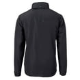 thumbnail image 3 of Men's Cutter & Buck  Black Minnesota Vikings  Big & Tall Charter Eco Knit Recycled Full-Zip Jacket, 3 of 3