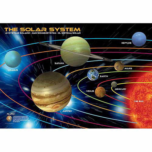 The Solar System 100-Piece Puzzle
