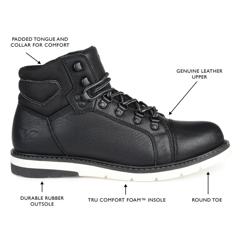 Territory Atlas Boot Territory Mens Atlas Lace-up Cap Toe Ankle Boot - Walmart.com main image 3