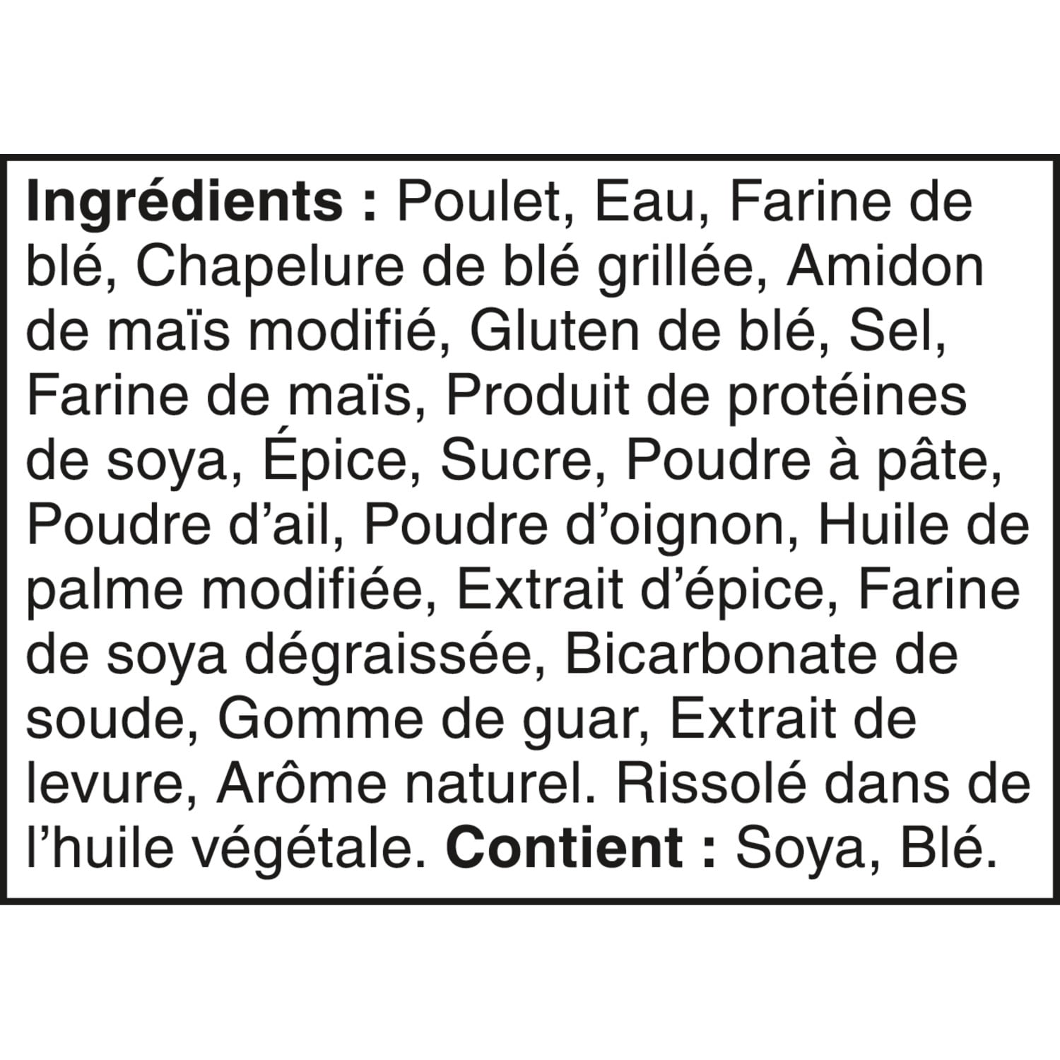 Bouchées de poulet piquantes Supreme CrunchMC Mina